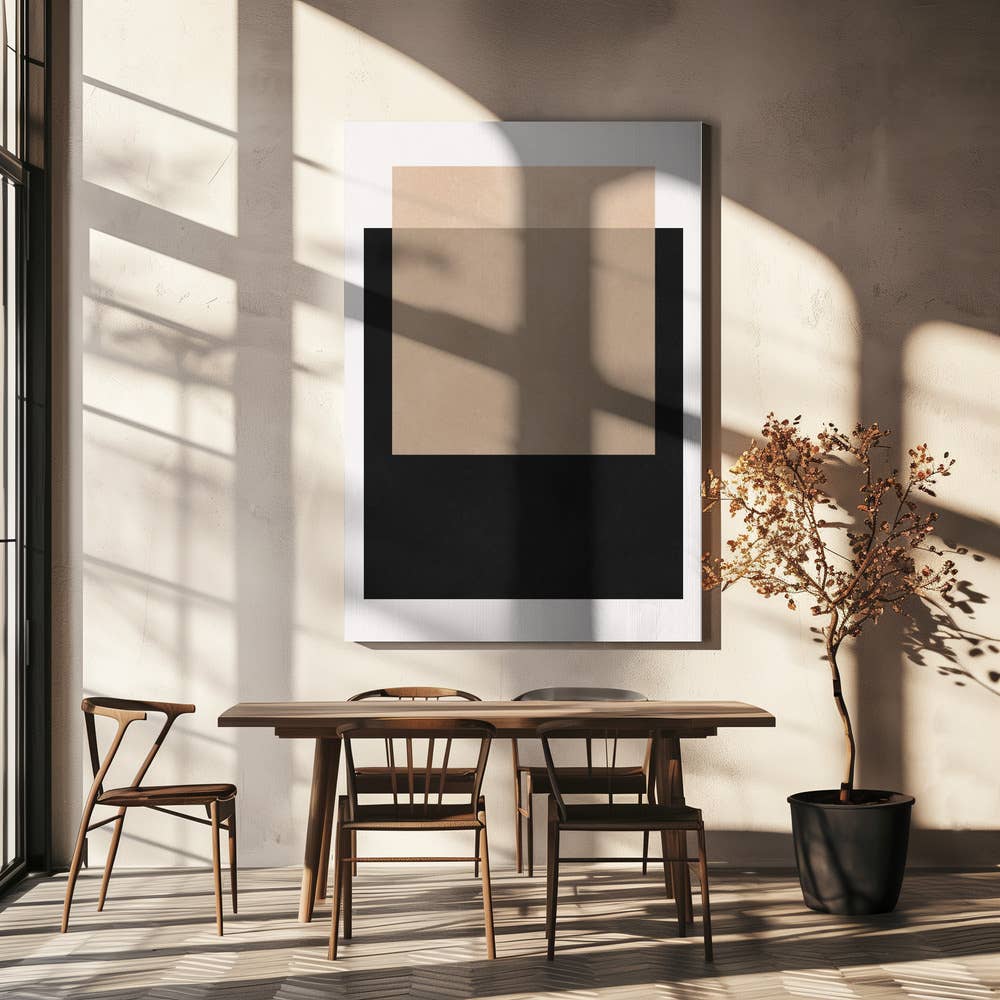 "Overlapping geometry" Wall Art - HER Home Design Boutique